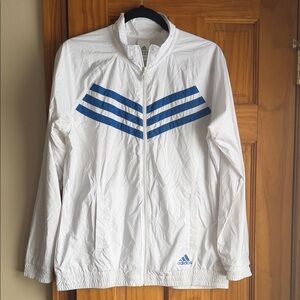 White adidas vintage jacket, like new